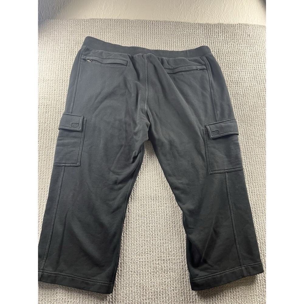 Duluth Trading Co Mens Souped-Up Sweats Storm Cargo Sweatpants Belted 3XL x 28"* - Picture 9 of 12